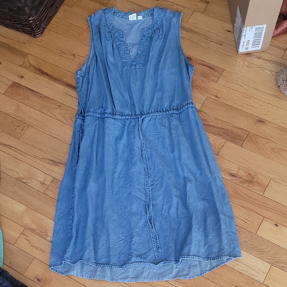 Denim Sleeveless Dress